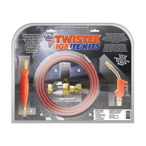 Main product image of Twister2 Air/Acetylene Self-Igniting Torch Kit for B Tanks, KT2A5