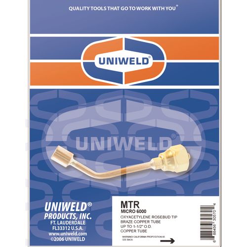 Main product image of Micro 6000 Rosebud Brazing Tip (Up to 1-1/2" Tubing), MTR