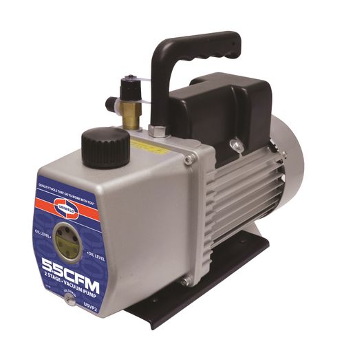 Main product image of 5.5 CFM 2-Stage Vacuum Pump w/ 72" Cord, 1/4" & 3/8" Male Flare (110/220V-50/60Hz), U5VP2