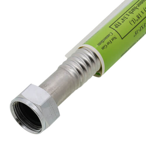 Main product image of 3/4" Expansion PEX x 3/4" FIP Corrugated Water Heater Adapter (18" Length)