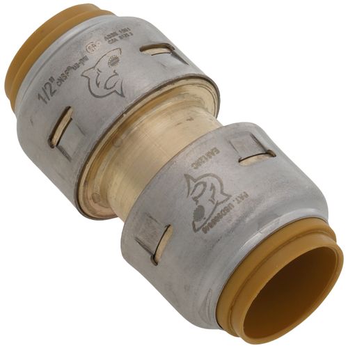 Main product image of 1/2" x 1/2" SharkBite Max Coupling (Lead Free), UR008A