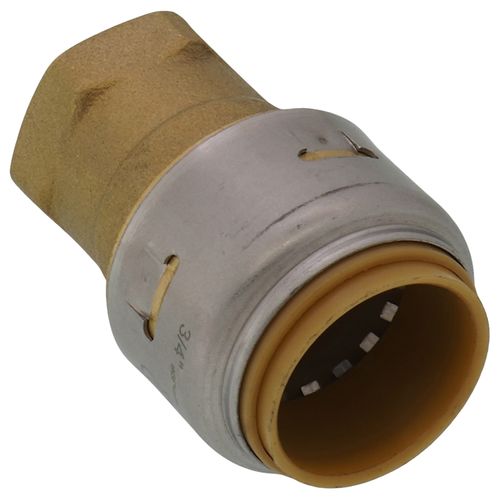 Main product image of 3/4" x 1/2" SharkBite Max FNPT Bullnose Adapter, UR092A