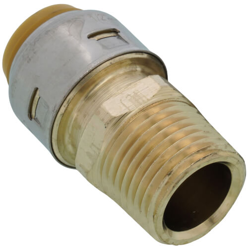 SharkBite 1/2 In. Push X 1/2 In. Dia. Push Brass Coupling - Foto 3