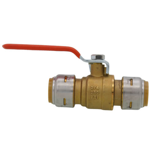 Main product image of 3/4" SharkBite Max Ball Valve, Quarter-Turn (Lead Free)
