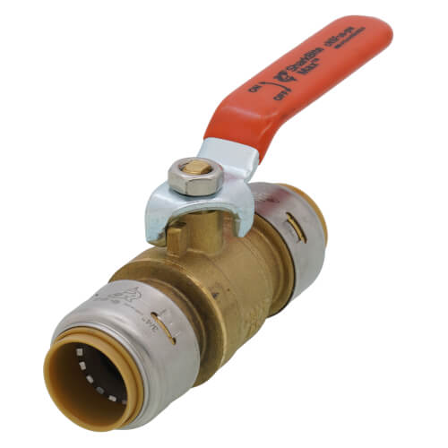 Main product image of 3/4" SharkBite Max Ball Valve, Quarter-Turn (Lead Free)