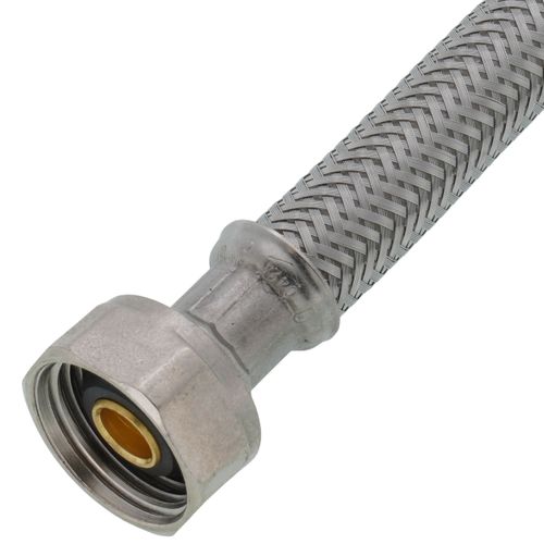 Main product image of 1/2" Angle Stop X 1/2" ClickSeal NPSM Faucet Connector, 20" Length