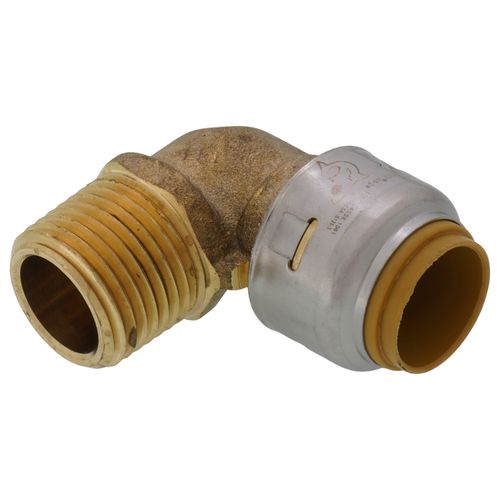 Main product image of 1/2" x 1/2" SharkBite Max MNPT Adapter Elbow, UR280A