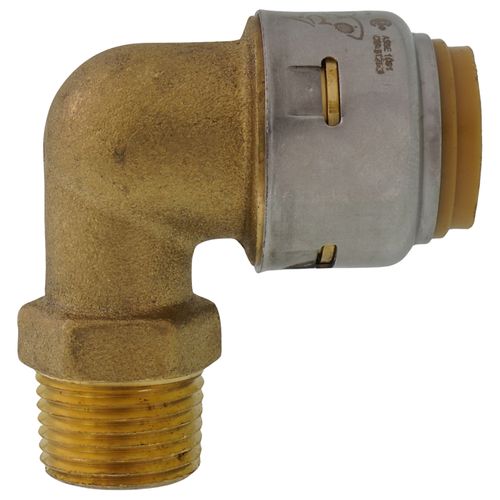 Main product image of 1/2" X 3/8" SharkBite Max MNPT Dishwasher Elbow (Lead Free), UR281A