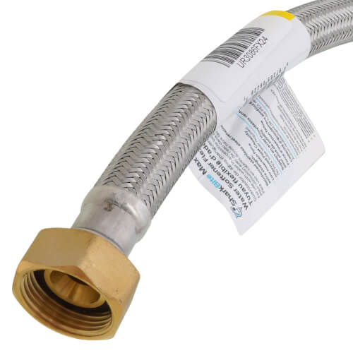 Main product image of 3/4" SharkBite Max x 1" FIP Stainless Steel Braided Water Softener Hose, Lead Free (24" Length)