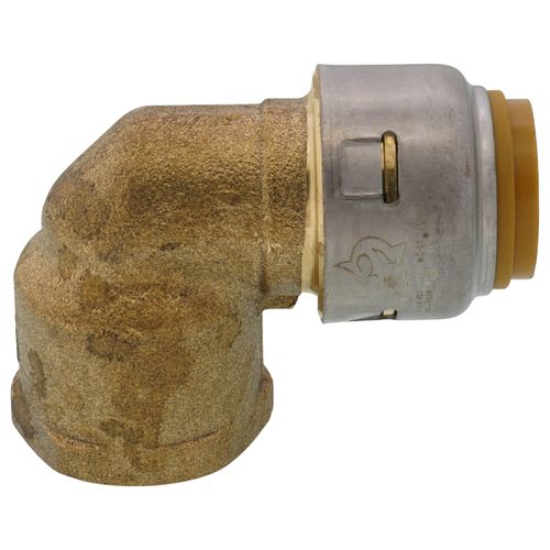 Main product image of 1/2" x 1/2" SharkBite Max FNPT Adapter Elbow, UR308A