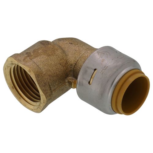 Main product image of 1/2" x 1/2" SharkBite Max FNPT Adapter Elbow, UR308A