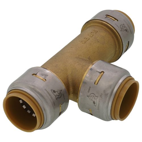 Main product image of 3/4" x 3/4" x 3/4" SharkBite Max Slip Tee (Lead Free), UR3370A