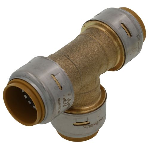 Main product image of 3/4" x 3/4" x 3/4" SharkBite Max Tee (Lead Free), UR370A