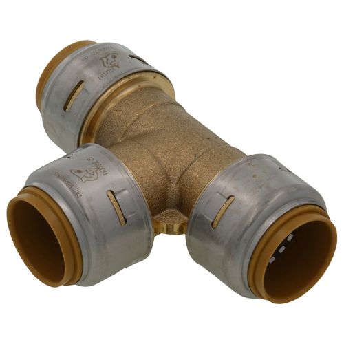 Main product image of 3/4" x 3/4" x 3/4" SharkBite Max Tee (Lead Free), UR370A