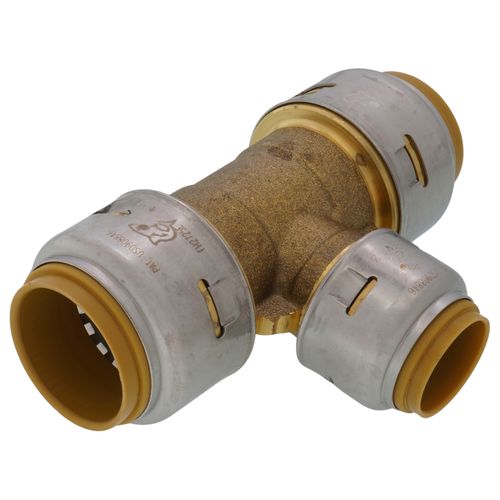Main product image of 3/4" x 3/4" x 1/2" SharkBite Max Reducing Tee (Lead Free), UR412A