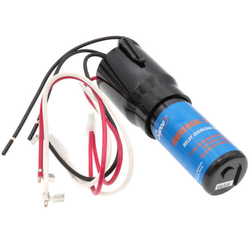 Ultimate Series Hard Start Relay, Overload, Start & Run Capacitor, 1/4-1/3 HP, 6.8A RLA (115V)
