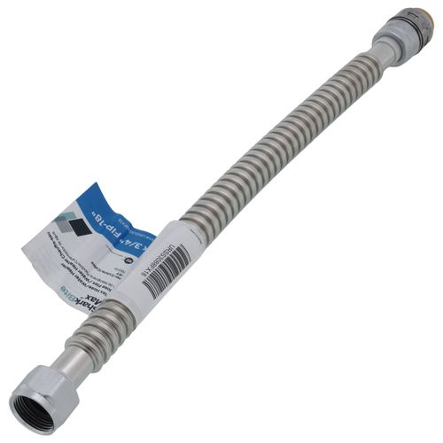 Main product image of 3/4" X 3/4" FIP, 18" Stainless Steel Corrugated SharkBite Max Water Heater Connector (Lead Free)