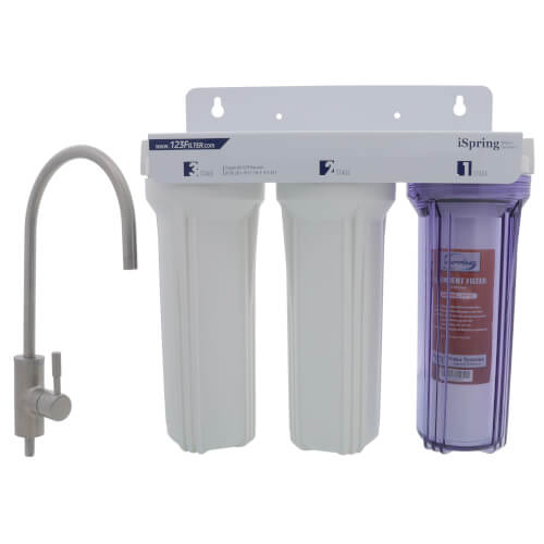 US31 iSpring US31 3 Stage Under Sink Tankless Drinking Water Filter