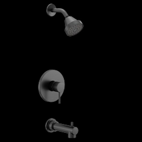 Main product image of Align Matte Black M-CORE 2-Series Tub/Shower Trim, 1.75 gpm, UT2193EPBL