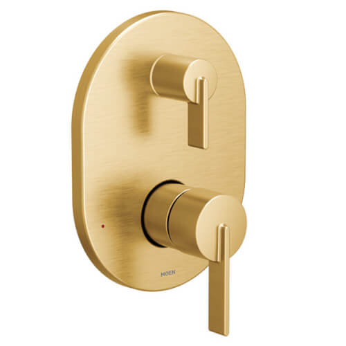 Main product image of Cia M-CORE 3-Series Valve Trim w/ Integrated Diverter (Brushed Gold), UT3331BG