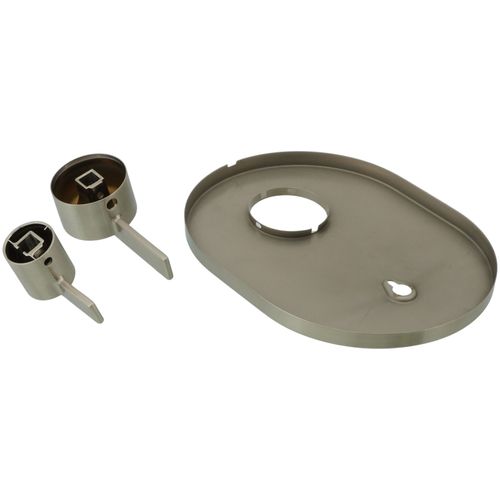 Moen UT3361BN Duschventil-Garnitur – Brushed Nickel, Für M-CORE Ventile – Mit Druckausgleich & Lautstärkeregler