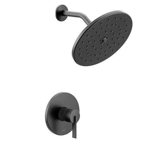 Main product image of Cia Matte Black Eco Performance M-core 3-series Rainshower Trim, 1.75 Gpm, UT3362EPBL