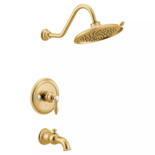 Main product image of Weymouth M-CORE 3-Series Single Handle Tub & Shower Trim (Brushed Gold), UTS33103BG