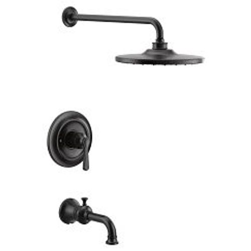 Main product image of Colinet Matte Black M-CORE 3-Series Tub/Shower, 1.75, UTS344303EPBL
