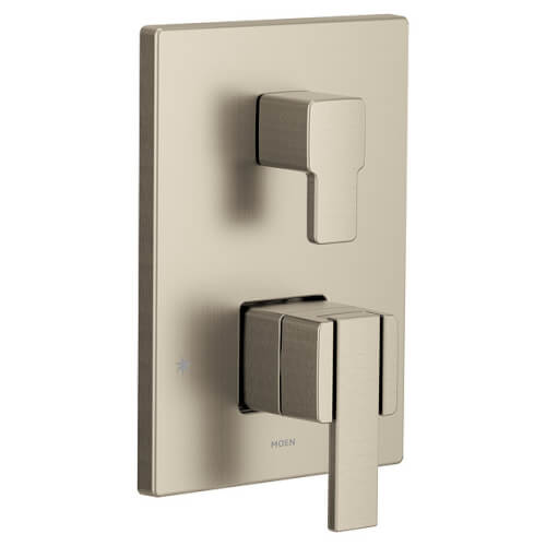 Main product image of 90 Degree M-CORE 3-Series Valve Trim w/ Integrated Diverter (Brushed Nickel), UTS9011BN