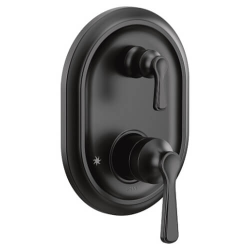 Main product image of Colinet M-CORE 3-Series Valve Trim w/ Integrated Diverter (Matte Black), UTS9211BL
