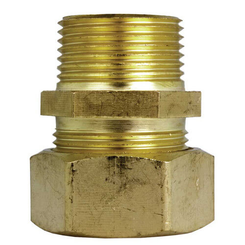 Main product image of 3/4" NPT x 3/4" Tube Compression Fitting Connectors, UV10374
