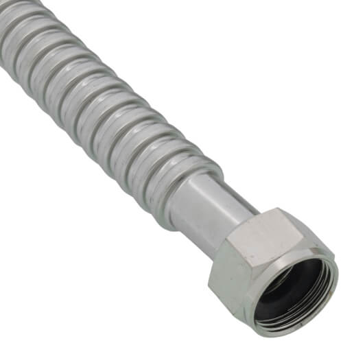 Main product image of 3/4" Female NPT x 3/4" Female NPT Flexible Water Connector, Stainless Steel, 15" Long (2-Pack), UV12928