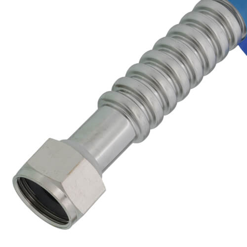 Main product image of 3/4" Female NPT x 3/4" Female NPT Flexible Water Connector, Stainless Steel, 15" Long (2-Pack), UV12928