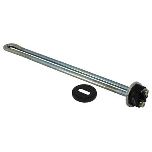 Main product image of 1" 4500W Copper Non-Resistored Round Flange Element HWD (240V), UV13066C