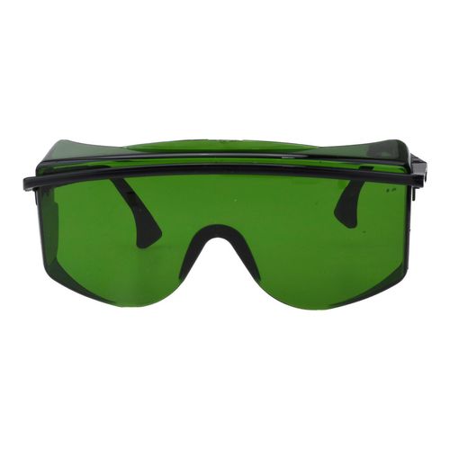 Main product image of Astrospec 3000 Scratch-Resistant Safety Glasses, Polycarbonate, Green Lenses, Full-Framed, Shade 3