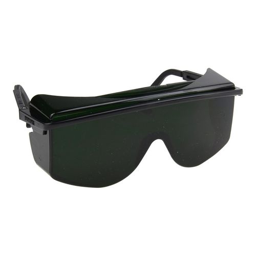 Main product image of Astrospec 3000 Scratch-Resistant Safety Glasses, Polycarbonate, Green Lenses, Full-Framed, Shade 5
