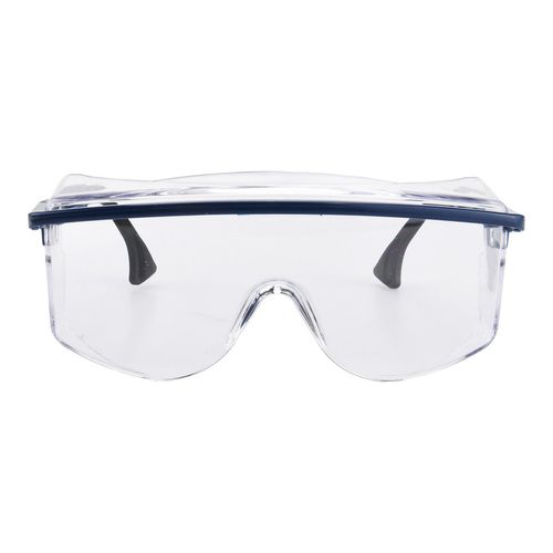 Main product image of Astrospec 3000 Anti-Fog & Scratch-Resistant Safety Glasses, Polycarbonate, Clear Lenses, Full-Framed, Blue Frame
