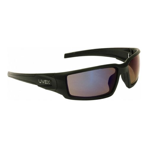 Main product image of Hypershock Scratch-Resistant Safety Glasses, Blue Mirror Lenses, Full-Framed, Black Frame