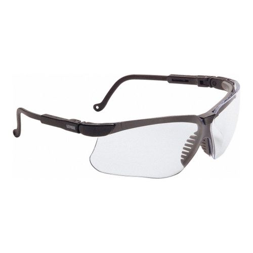 Main product image of Genesis Anti-Fog & Scratch-Resistant Safety Glasses, Clear Lenses, Frameless, Black Frame, Adjustable