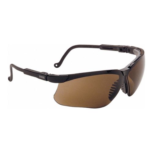 Main product image of Genesis Anti-Fog & Scratch-Resistant Safety Glasses, Espresso Lenses, Frameless, Black Frame, Adjustable