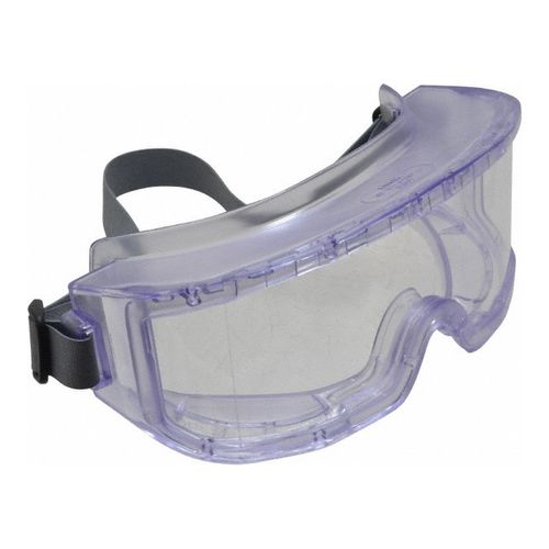 Main product image of Uvex Safety Goggles, Anti-Fog & Scratch-Resistant, Clear Polycarbonate Lenses, Indirect Vent, Clear Frame