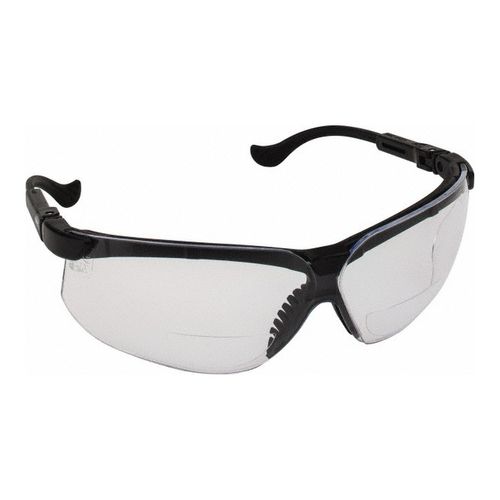 Main product image of Genesis Scratch-Resistant Reader Magnifying Safety Glasses, Plus-2.0, Clear Lenses