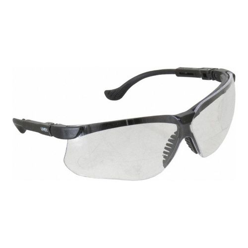 Main product image of Genesis Scratch-Resistant Reader Magnifying Safety Glasses, Plus-2.5, Clear Lenses