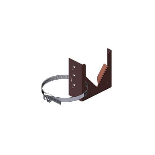 Main product image of 1/2" to 3" Copper Bonded Steel Bracket  (4-1/2" x 4-1/2")