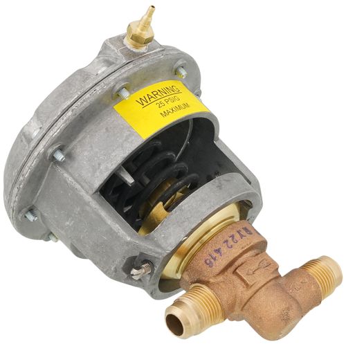 Main product image of 1/2" Normally Open Pneumatic Flare Valve, 3 to 6 psig (1.0 Cv)