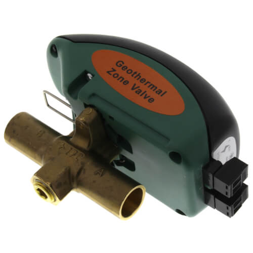 1/2" Geo-Sentry GeoThermal Zone Valve - Sweat, Normally Closed