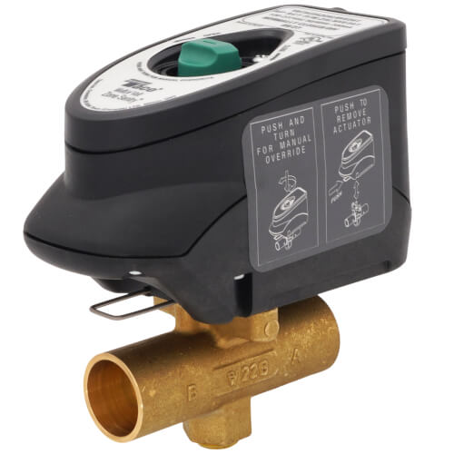 Main product image of 3/4" 2-Way Sentry Zone Valve Normally Closed (Sweat)