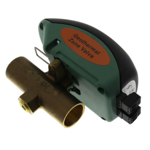 3/4" Geo-Sentry GeoThermal Zone Valve - Sweat, Normally Closed