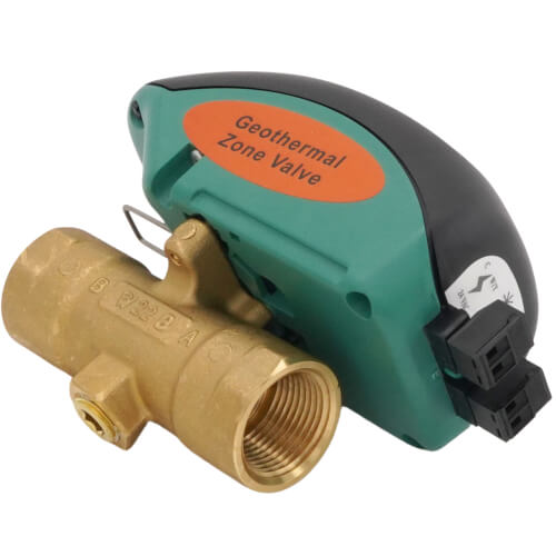 3/4" Geo-Sentry GeoThermal Zone Valve Normally Closed  (Threaded)
