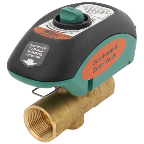 3/4" Geo-Sentry GeoThermal Zone Valve Normally Closed  (Threaded)